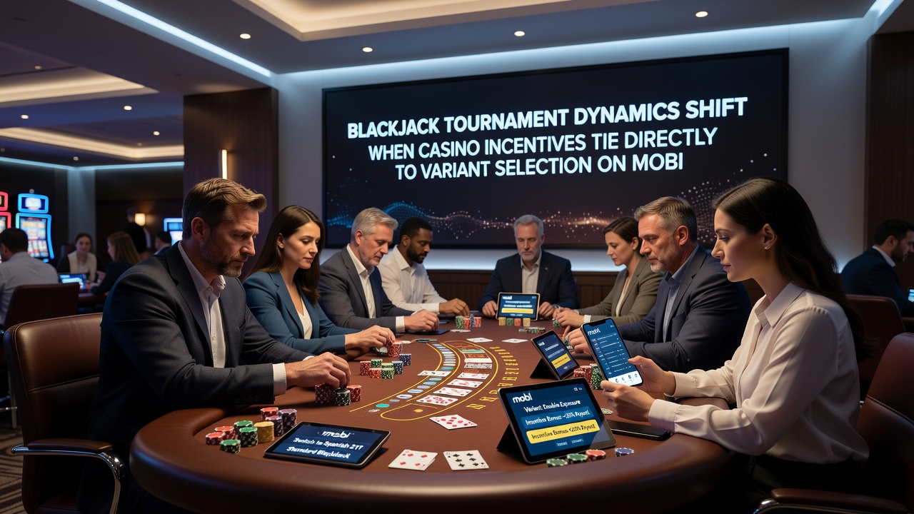 Analyse von Blackjack-Varianten und Anreizmechanismen in mobilen Turnieren